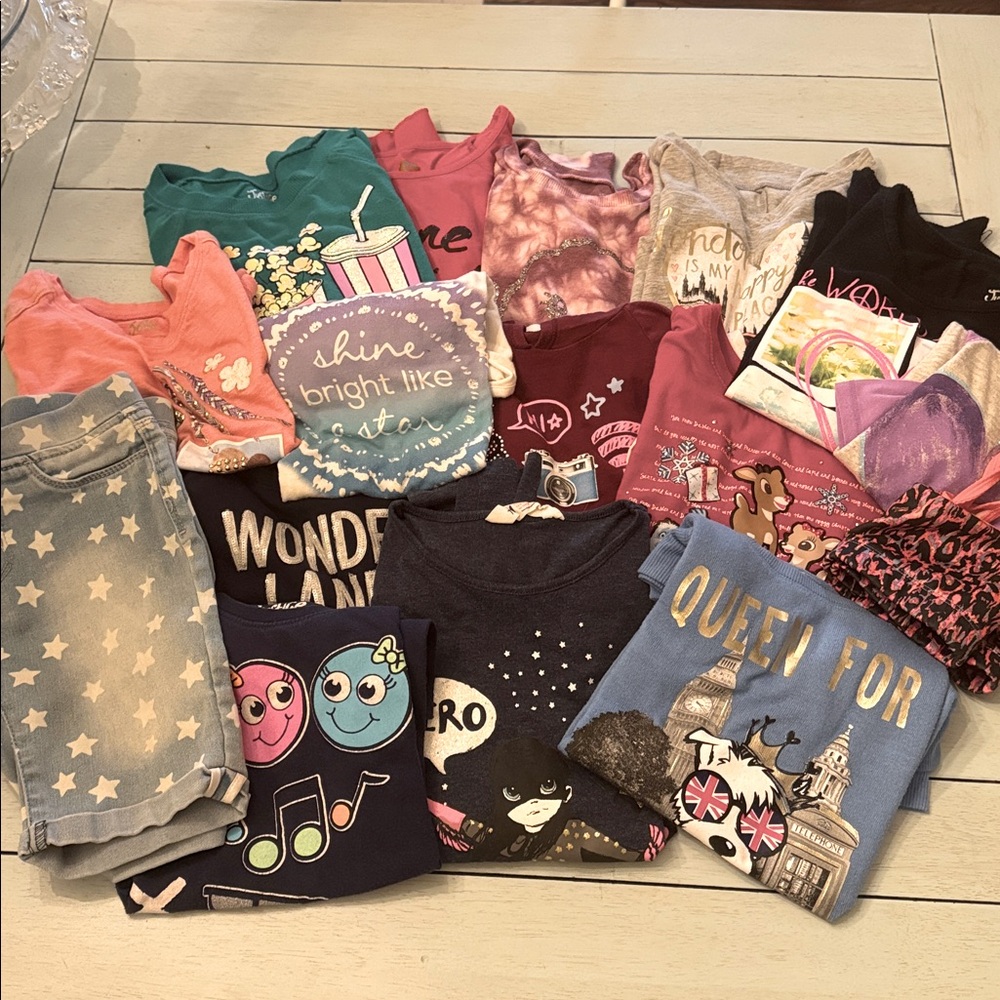 JUSTICE | Mixed Lot GAP H & M Kids Youth Girls SZ 7/8 | 16 pieces